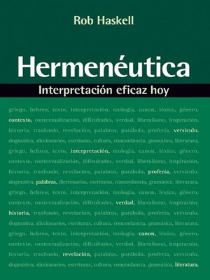 cover image of Hermenéutica